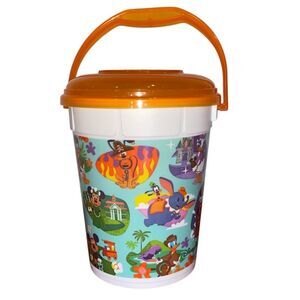 DISNEY  Parks Whirley Drinkworks Disney Characters Popcorn Bucket W/Lid